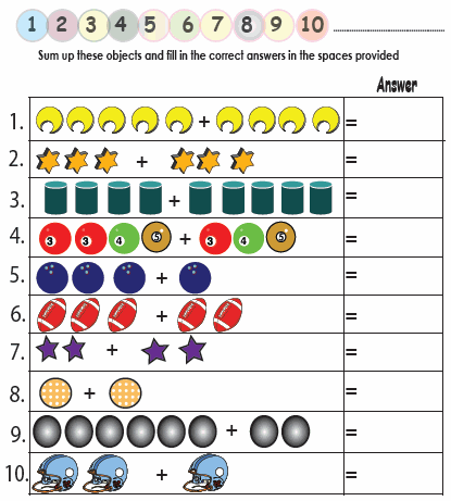 Teaching Materials for ESL, Math & Education - Math for Pre-K to