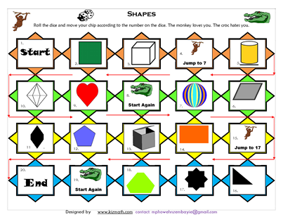 Math Board Games