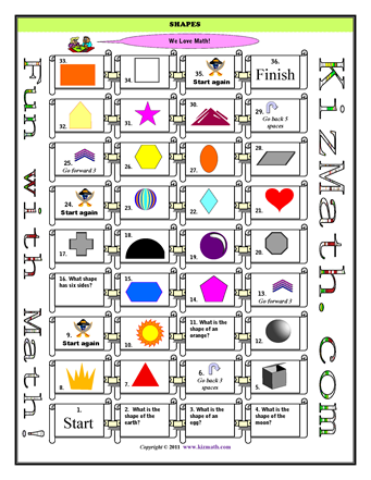 esl board games. Math Board Games - Who said